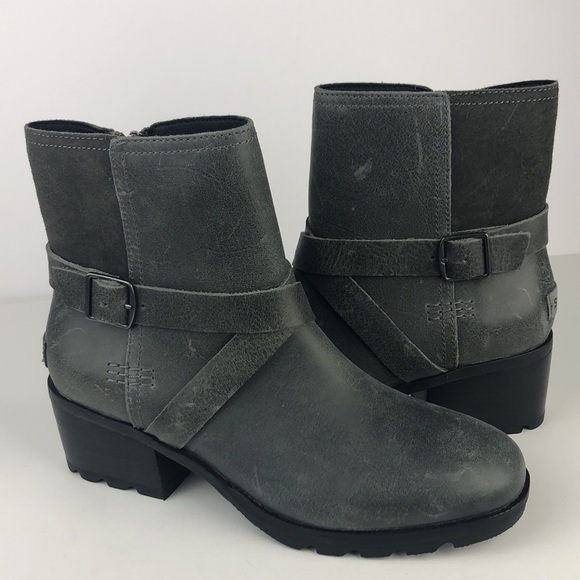 NEW Sorel Cate Quarry Ankle Boots Booties 8 - Picture 2 of 9
